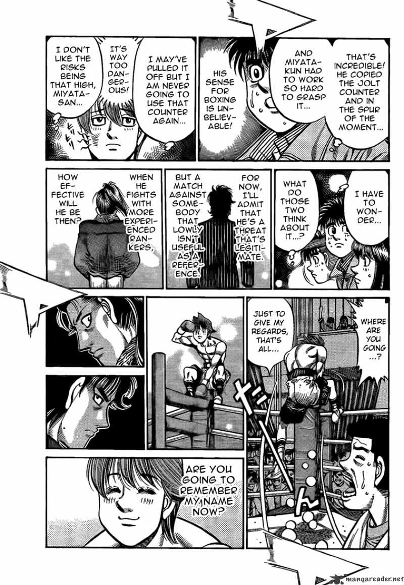 Hajime no Ippo: Fighting Spirit, Chapter 852 image 17